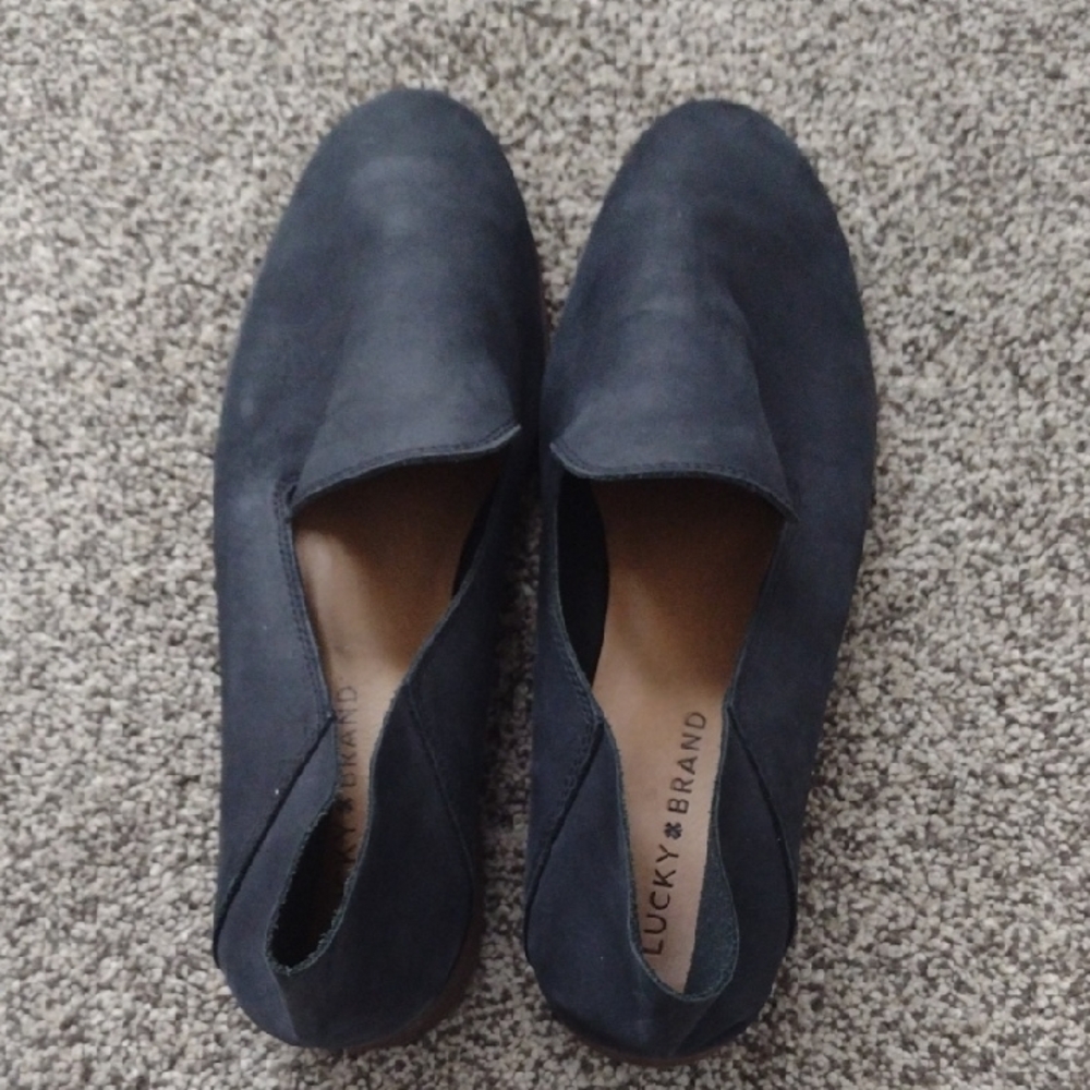 NWT Lucky Brand Women's Black Slip-On Shoes
